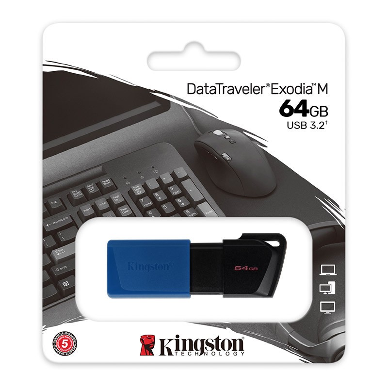 金士顿(Kingston) 64GB USB3.2 Gen 1 U盘 DTXM 大容量U盘高清大图