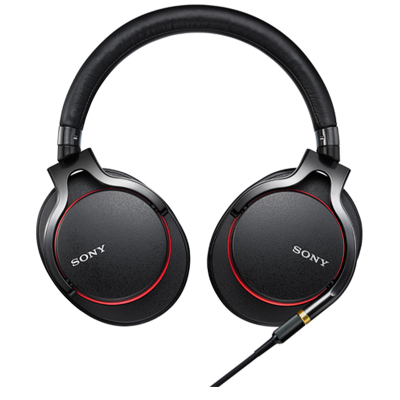 索尼(SONY) MDR-1A 高解析度立体声耳机 有线控 40mm驱动单元 优质线材(黑色)