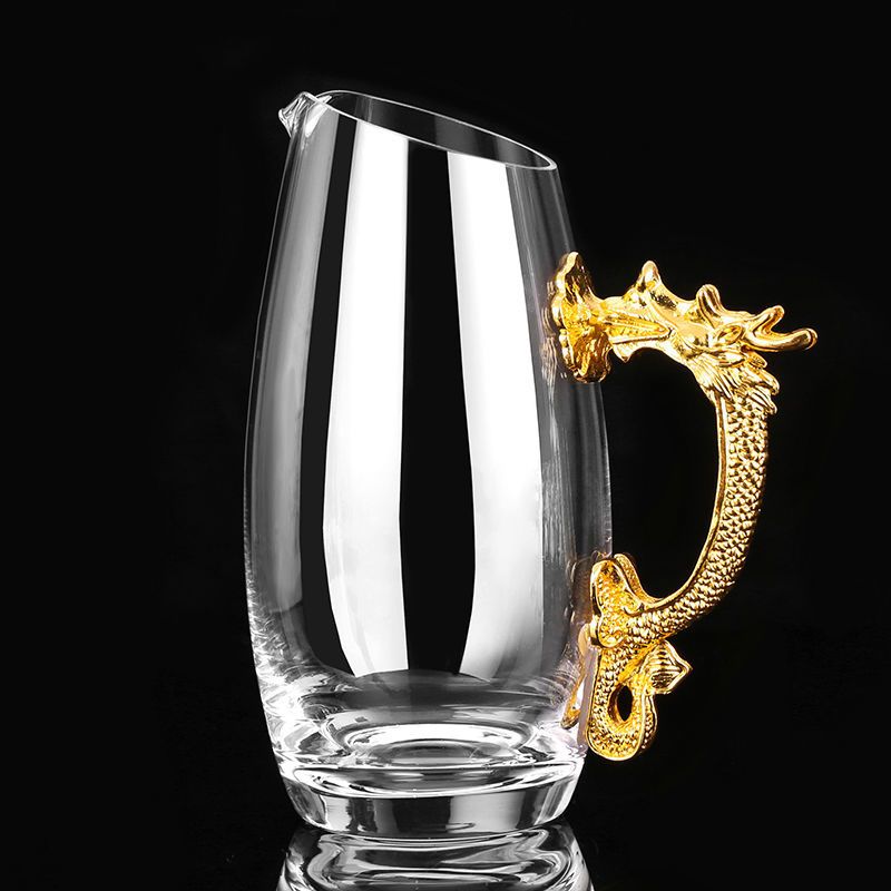 十二生肖高档白酒杯玻璃酒具套装中式家用分酒器12小酒杯礼品定制