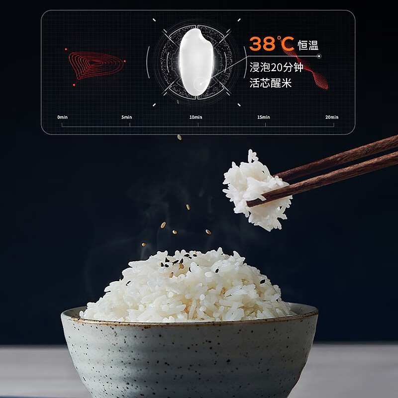 苏泊尔 SF30HC85 电饭煲 家用IH3升2-6人用远红外广口球底本釜内胆防溢沸煮高清大图