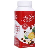 伊利JOYDAY巧克力豆&菠萝&椰子风味发酵乳酸奶190g/瓶