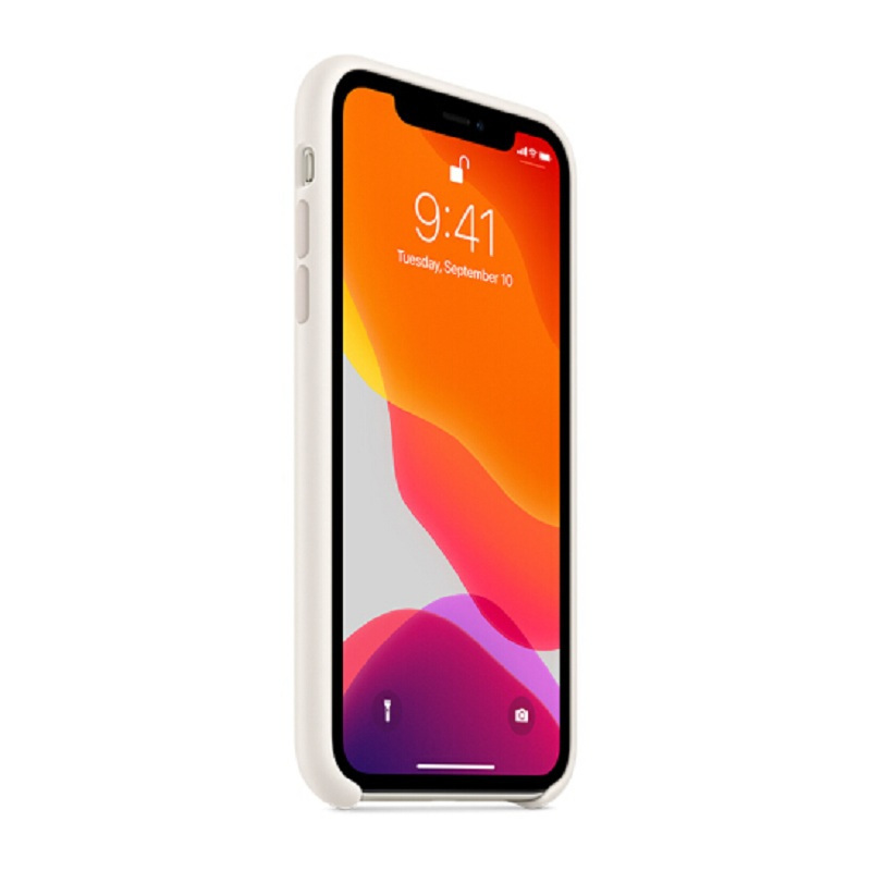 苹果Apple 原装iPhone 11 硅胶保护壳 手机壳 白色