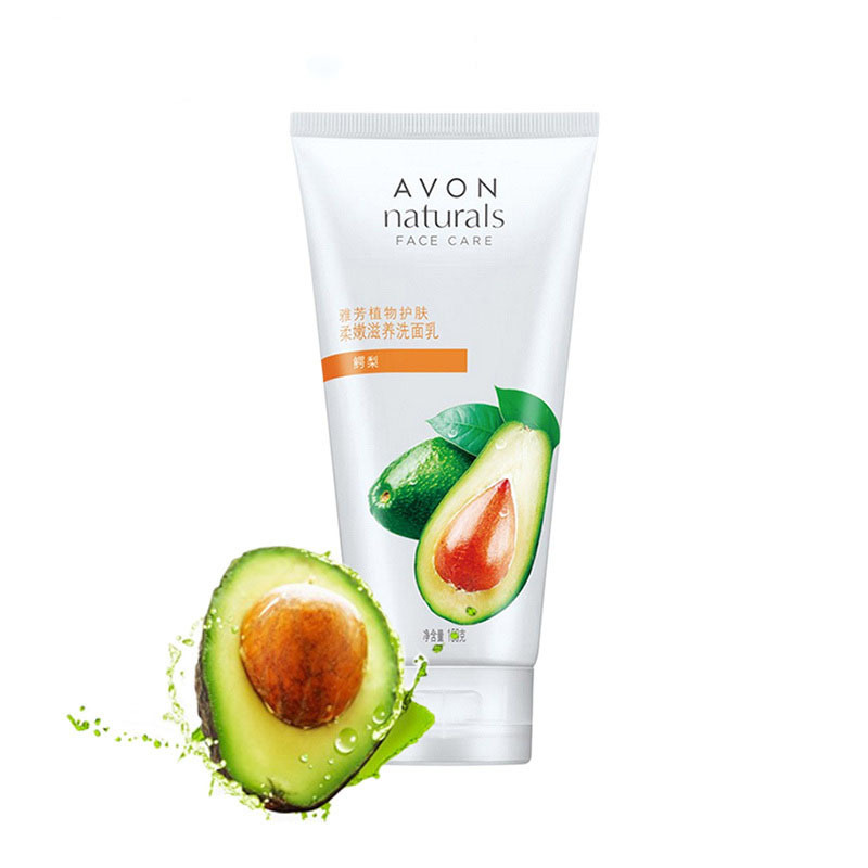 雅芳(AVON)洁面 柔嫩滋养洗面乳(鳄梨)150g 温和清洁 学生女