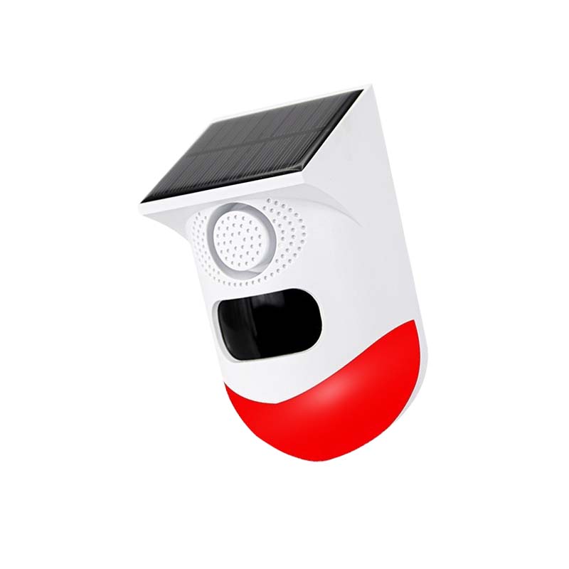 跃牛科技 太阳能红外线报警器 独立款 件高清大图