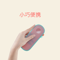 babycare婴儿勺子宝宝硅胶软勺收纳盒外出便携式新生儿辅食勺收纳 莫珊粉 2175