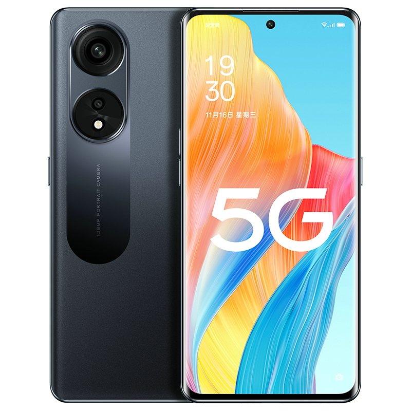 [二手95成新]OPPO A1 Pro 月海黑 8G+128G 全网通安卓手机6.7英寸屏骁龙698双卡拍照娱乐5G手机高清大图