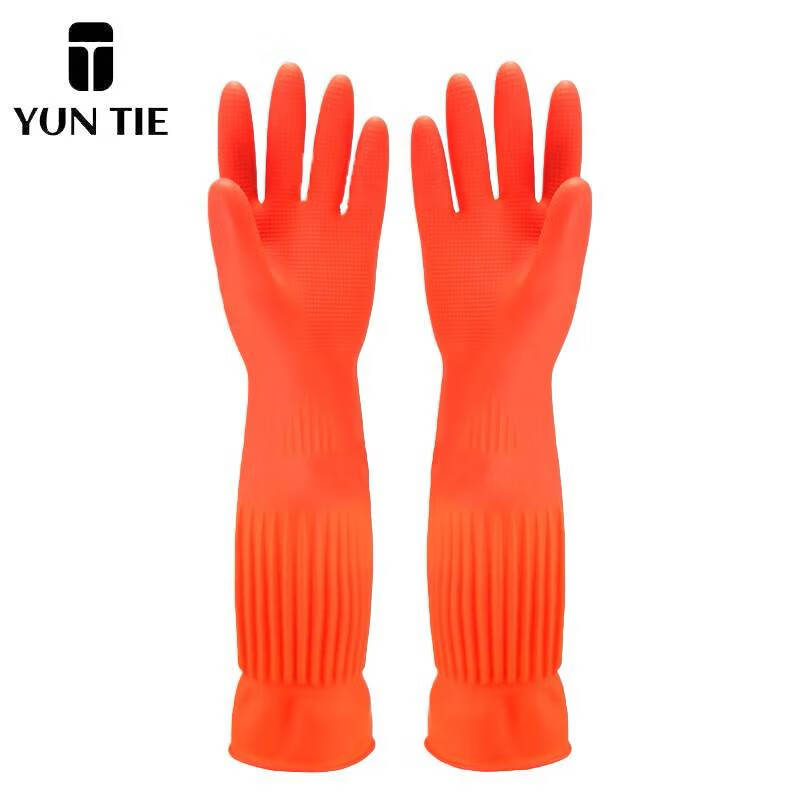 蕴铁加长橡胶手套L码/双