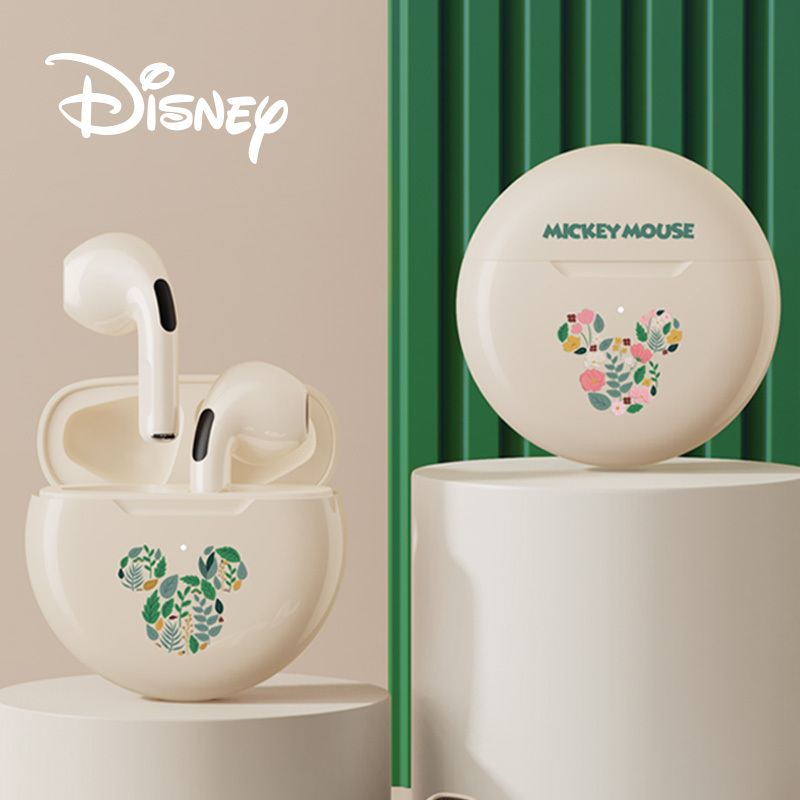 Disney/迪士尼F9真无线蓝牙耳机可爱女生男生款半入耳式高清通话音质超好男士女生款高品质2022年新款适用苹果华为