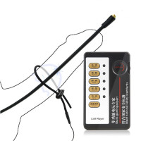 乐乐窝（lelewo）脉冲高潮器马眼棒男用尿堵尿道扩张sm激情用具另类情趣玩具 直径6mm*长350+入门主机