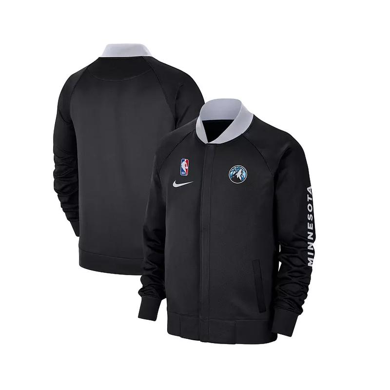 耐克(NIKE)男士黑色城市版秀场性能全拉链夹克透气速干运动外套