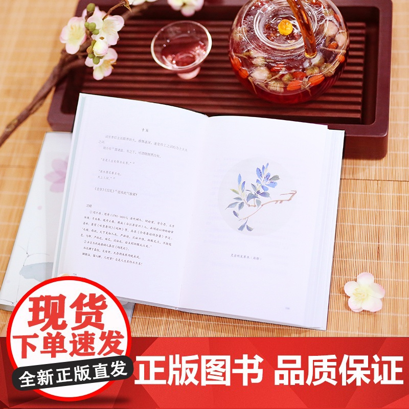 人间词话(全新未删节插图珍藏版!王国维讲透诗词美学精髓!本书依据王国维定稿《人间 王国维 中信出版社 正版书籍高清大图