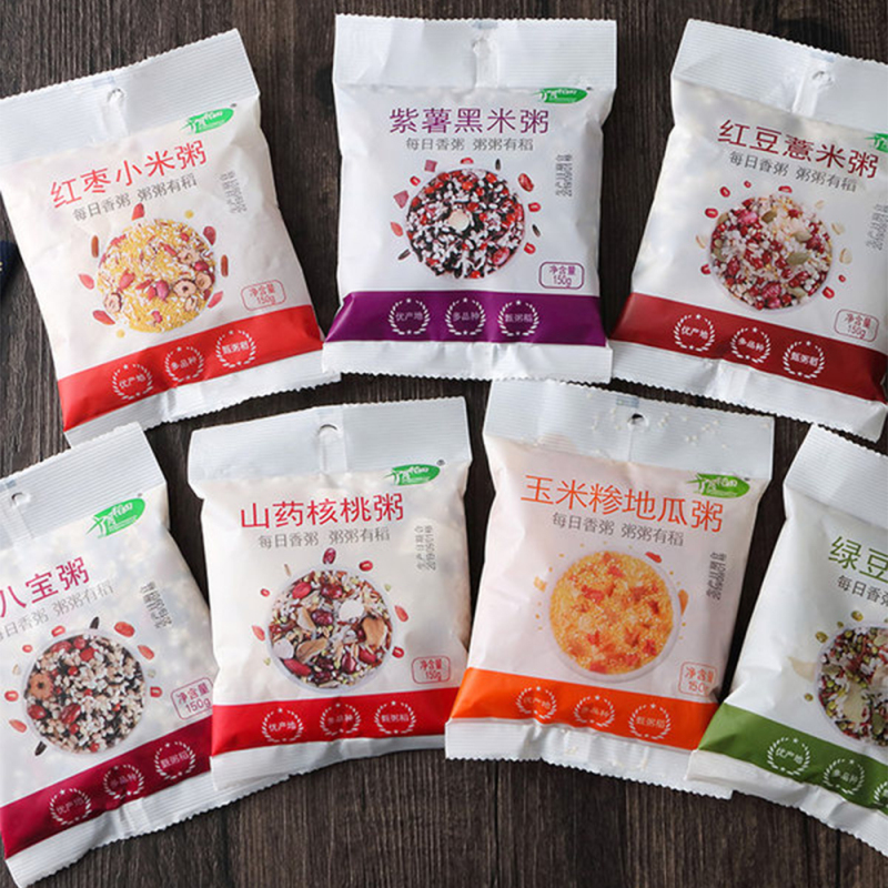十月稻田 五谷杂粮7天粥计划150g*7袋 早餐粗粮八宝粥组合1.05kg