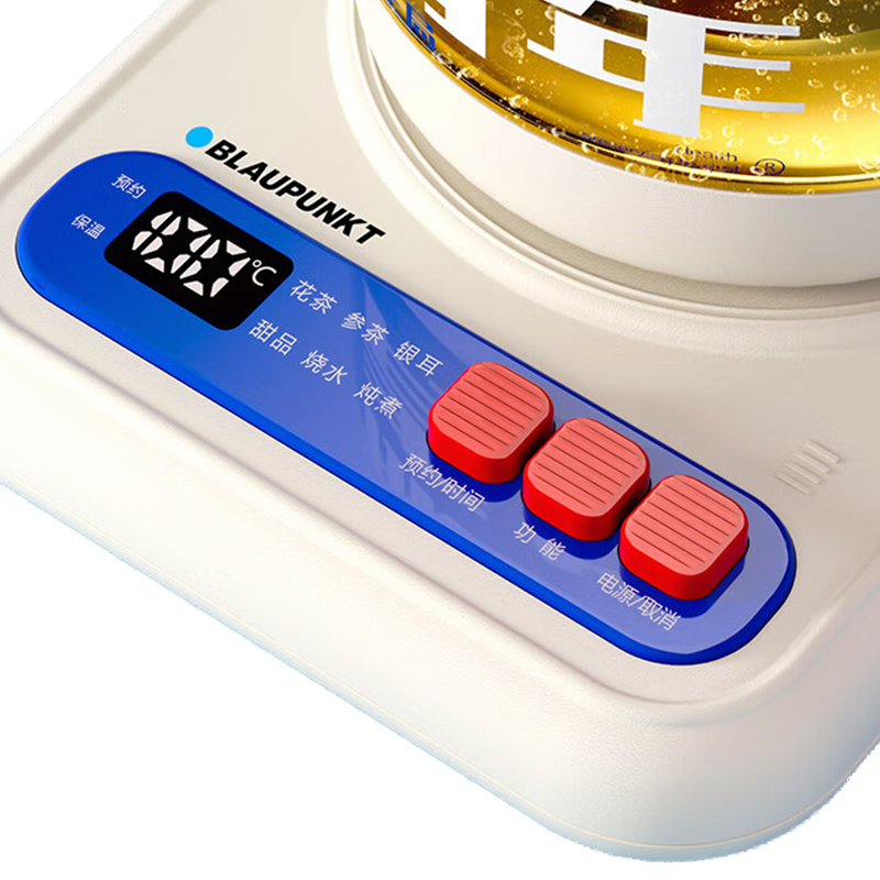 蓝宝(BLAUPUNKT)养生壶[含茶漏+炖盅]BP-HP02-DZ高清大图