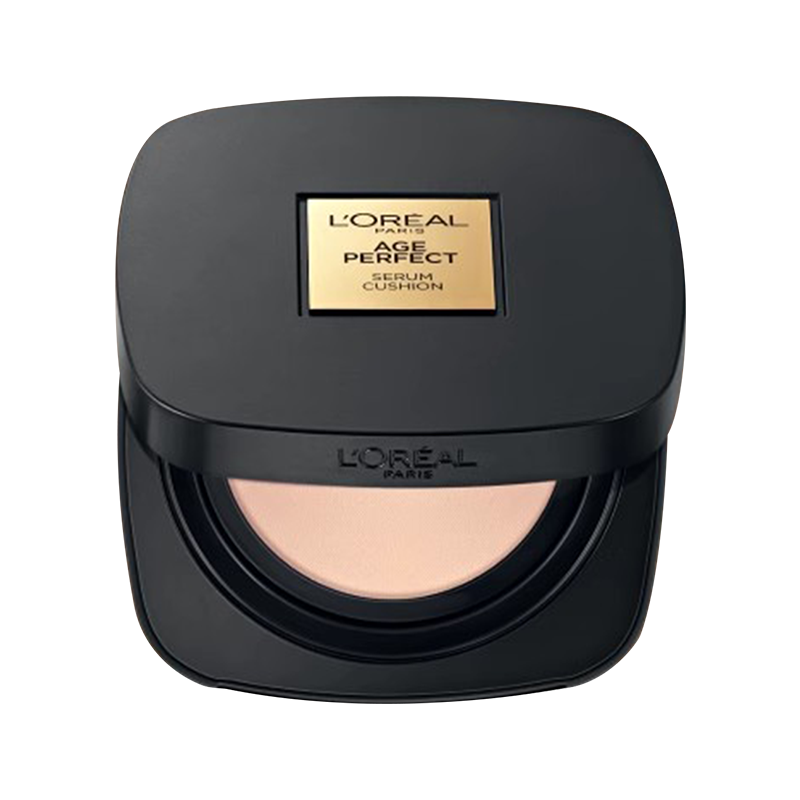 欧莱雅L’OREAL12g哑光雾面粉调自然偏白适合各种肤质轻薄持久裸妆感黑金W10+替换样高清大图