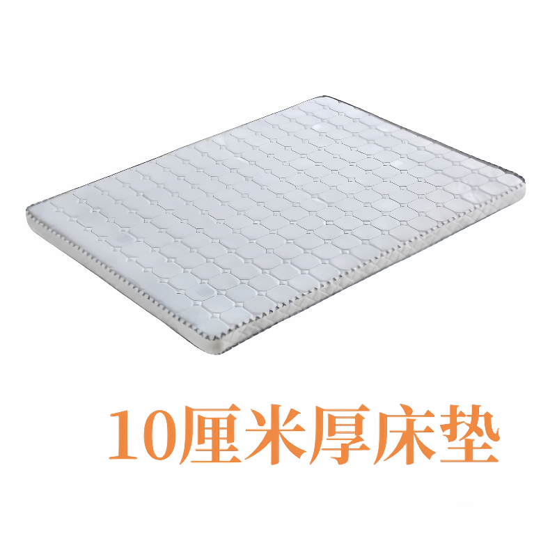 璎蕙实木床+床垫高清大图