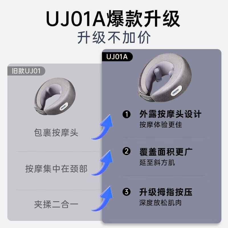 西屋颈部按摩器WCM-UJ01A高清大图