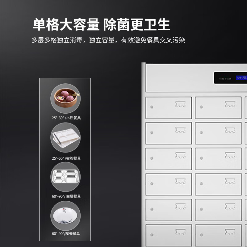 脉巴赫 MBH-DG20 20格 臭氧紫外线消毒柜高清大图