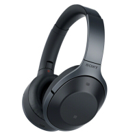 【二手99新】索尼(SONY) MDR-1000X Hi-Res无线降噪立体声耳机 头戴式蓝牙耳机 黑色