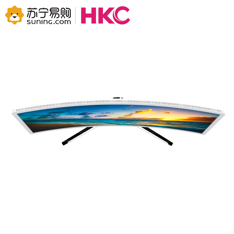 HKC 惠科C4000 23.6英寸VA广视角不闪屏台式机游戏电脑高清曲面屏显示器