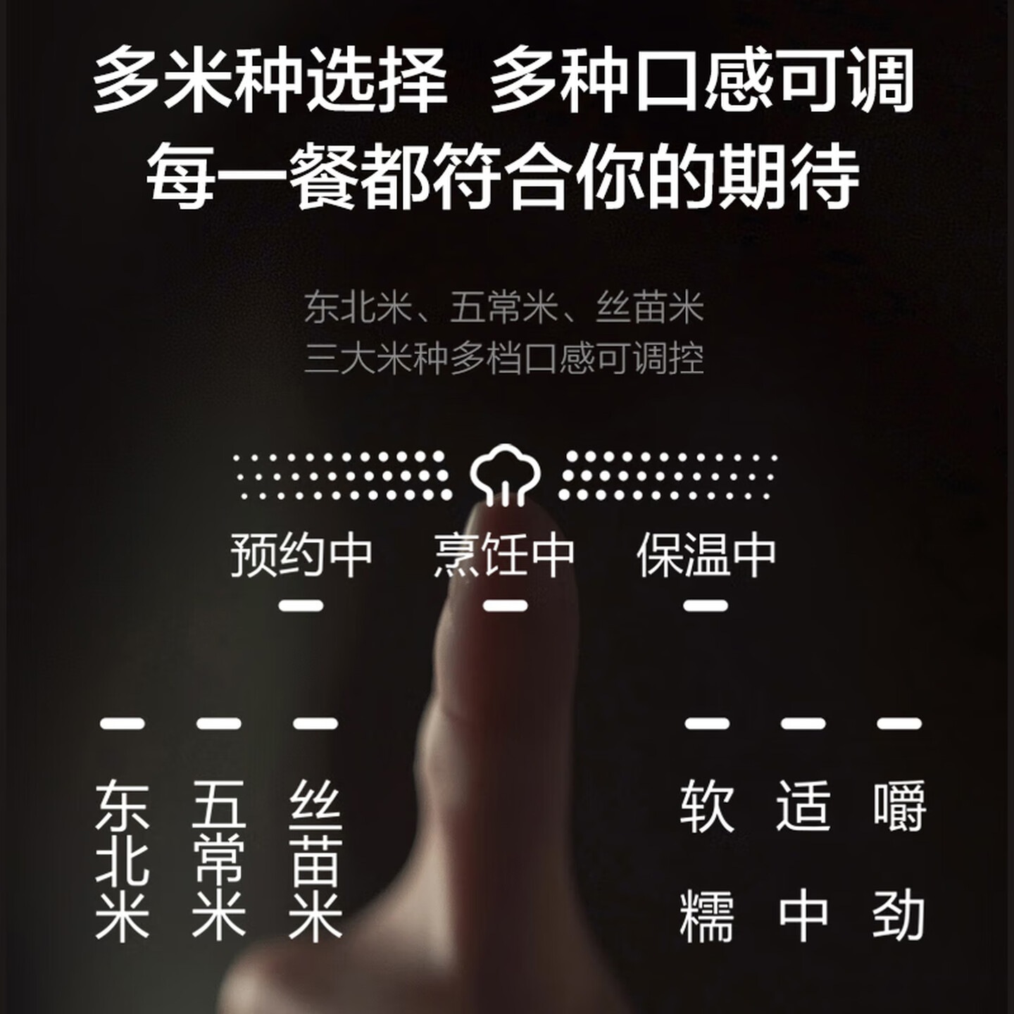 苏泊尔 (SUPOR)旋焰釜远红外电饭煲2-8人4L大容量1750W家用多功能电压力煲智能IH电饭锅煮饭锅SF40...高清大图