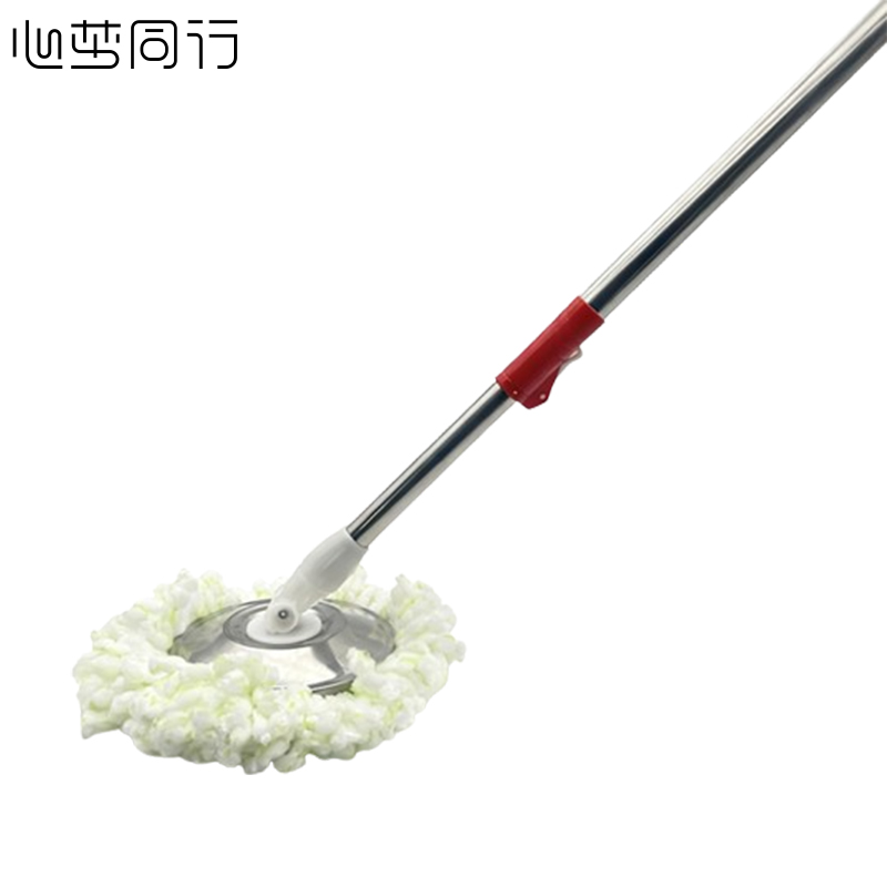 锦创天诚 旋转脱水拖把金属伸缩杆墩布拖布/把高清大图