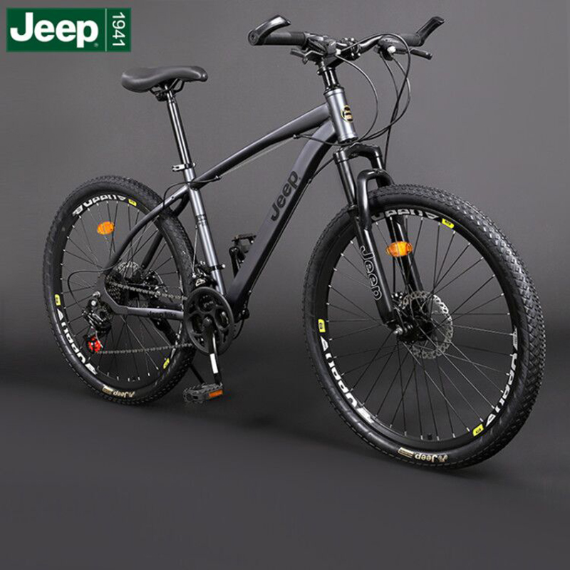 美国吉普jeep山地自行车26寸/24寸成人车24速/27速男女学生山地车城市