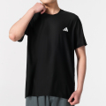 Adidas阿迪达斯足球运动服男装新款短袖球衣T恤IJ7676 ZP M IN1500/黑色