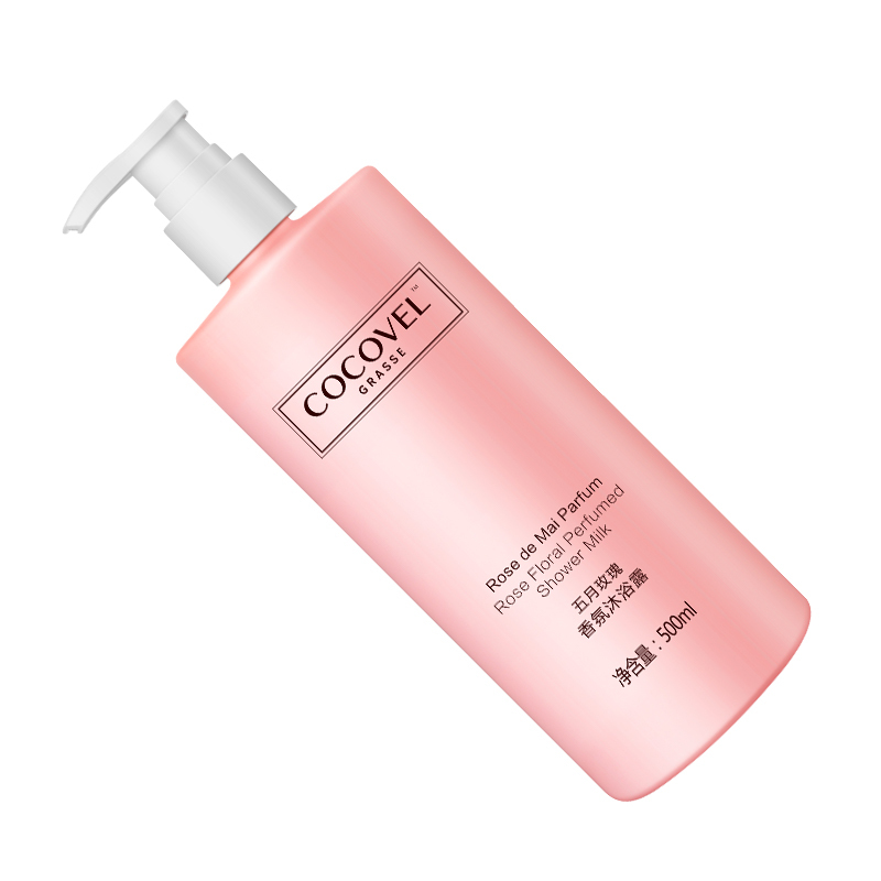 蔻露薇COCOVEL 五月玫瑰正品家庭装香水沐浴乳滋润保湿补水 持久留 沐浴露 500ml