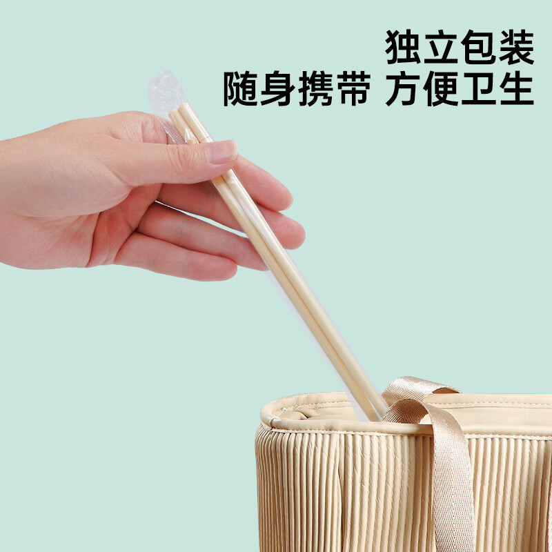 唐宗筷 家用酒店用 一次性筷子 独立包装 C6250 100双装/包*3包高清大图