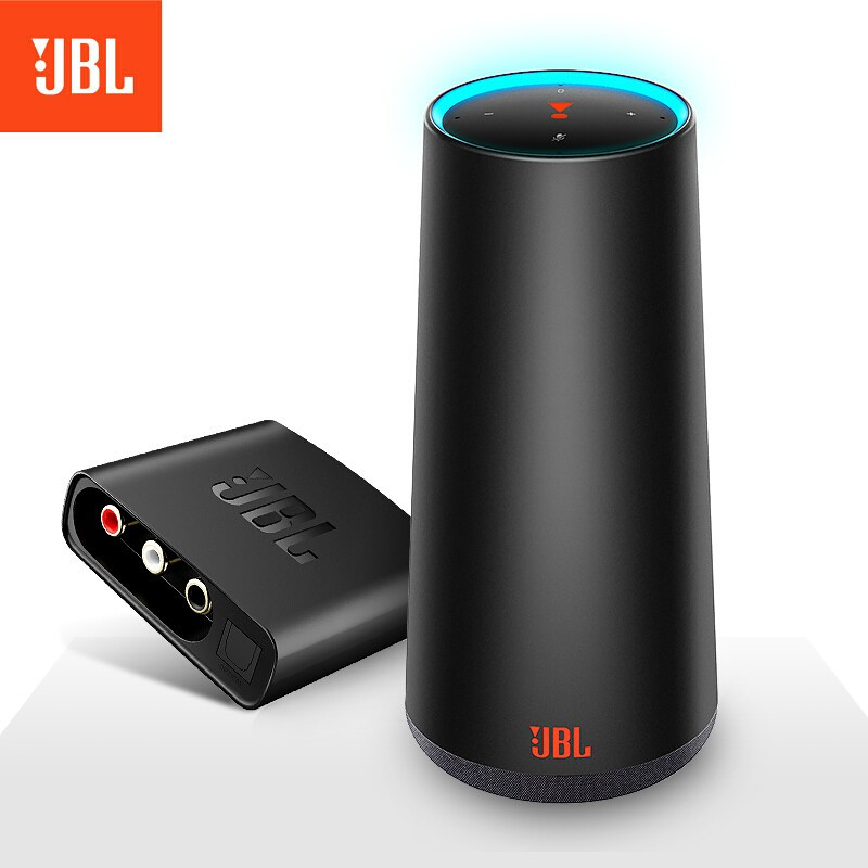 JBL TOWER SMART音乐城堡无线蓝牙音箱人工智能WIFI语音AI音响 黑色