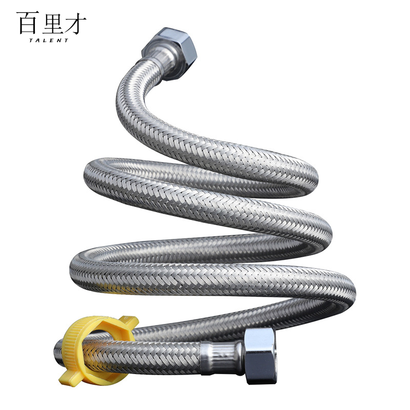 百里才 不锈钢编织软管 60cm 4分 根高清大图