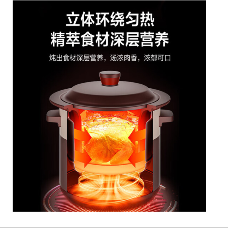 美的电炖锅(盅)MD-WTGS401高清大图