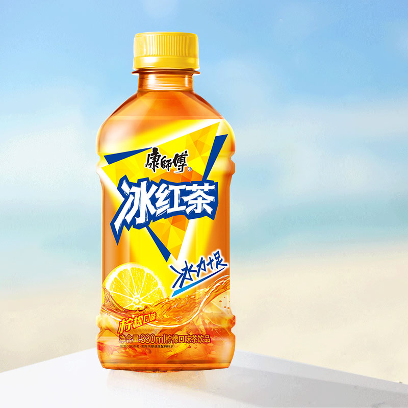 康师傅冰红茶330ml*12小瓶装茶饮料饮品 夏日饮料便携 苏宁宜品推荐高清大图