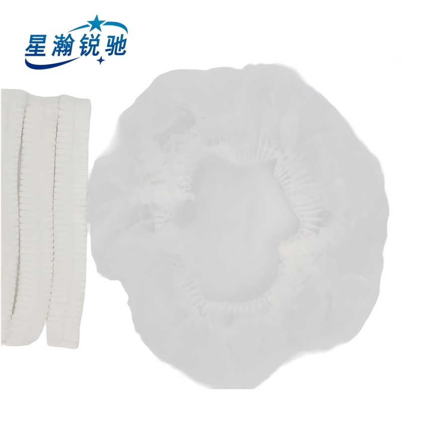星瀚锐驰 一次性防尘帽白色21寸单筋100个 XH-LB140 包高清大图