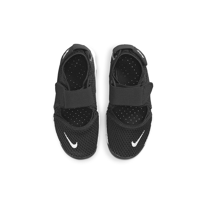 nike耐克儿童忍者魔术贴网面透气运动休闲沙滩凉鞋拖鞋322359-014