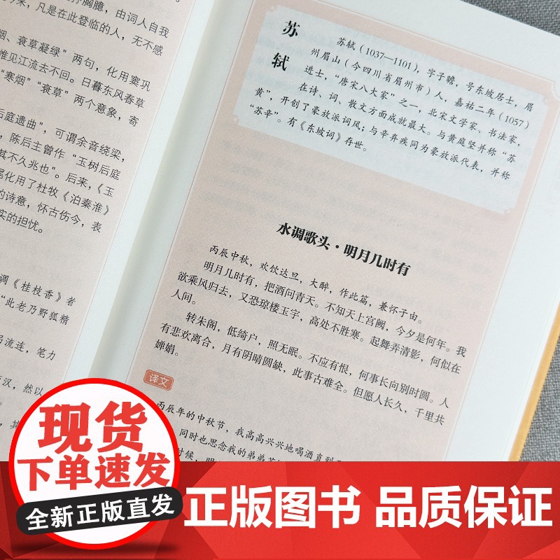 豪放词(精装):千年风骨一笔山河字字如烈酒入喉高清大图
