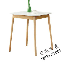 餐桌椅 小餐桌小方桌创意简约实木家用小户型客厅长方形北欧茶几小桌子欧因