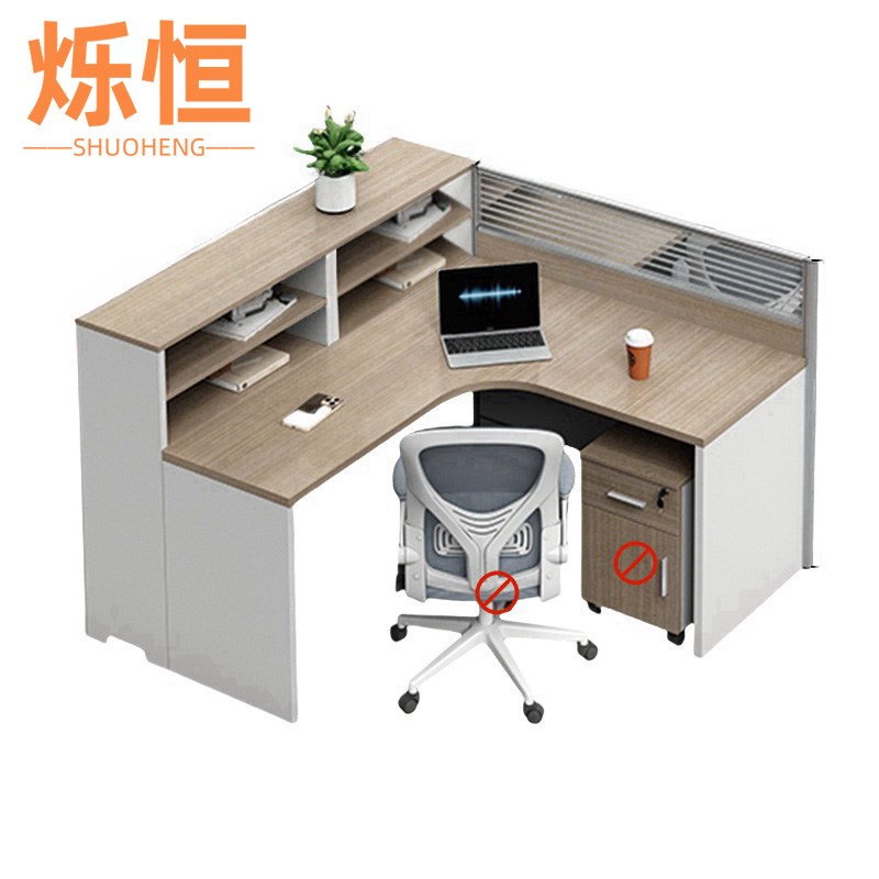 烁恒 屏风办公桌 单人 张高清大图