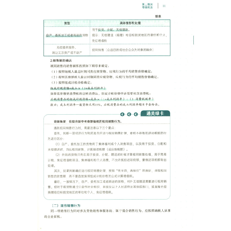正版新书]冲刺飞越 税法 2024(套装全2册)斯尔教育 编97875763高清大图