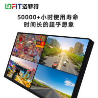 洛菲特(LOFIT)LFT550M-DH1 55英寸监视器 工业级高清液晶监控显示器 安防视频监控LED设备黑色