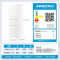 海尔(Haier)216升三门冰箱 时尚白色 007软冷冻 小巧不占地BCD-216LHC3E0WV