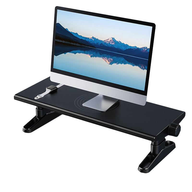 指臣 办公室屏幕升降架619*233*146mm张高清大图