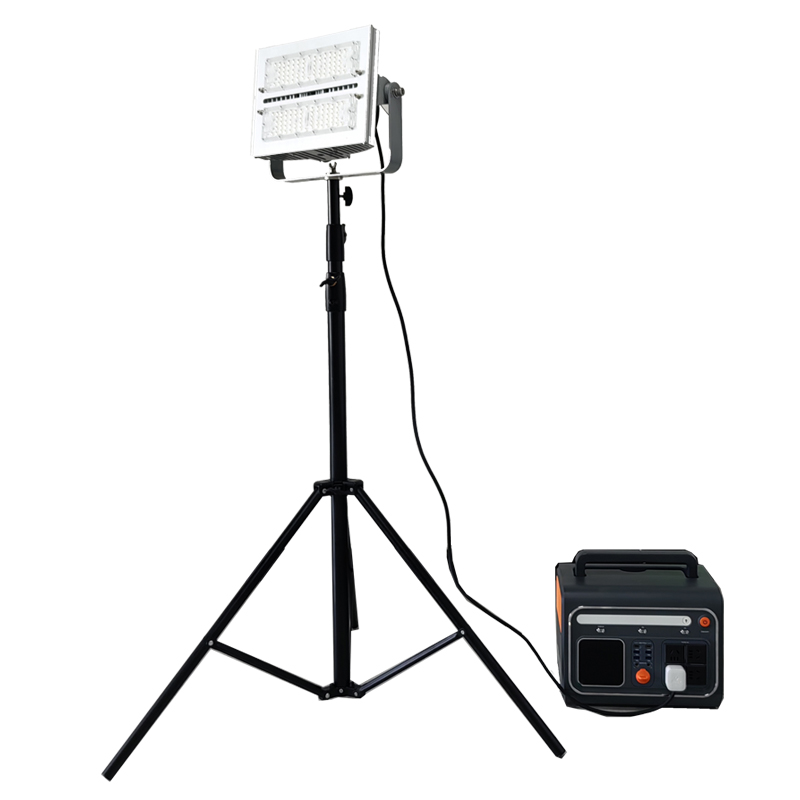 宝富睿光电 EBYK3050-1K 24V 100W IP42 LED 锂电池 LED移动抢修灯(计量单位:台) 银色高清大图