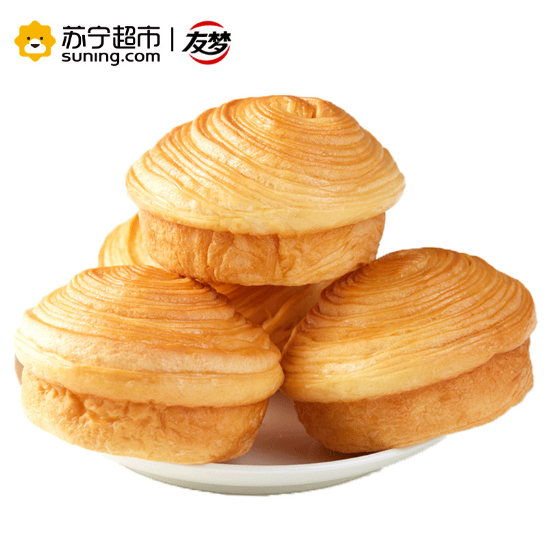 友梦 糕点 手撕面包1000g(糕点礼盒)