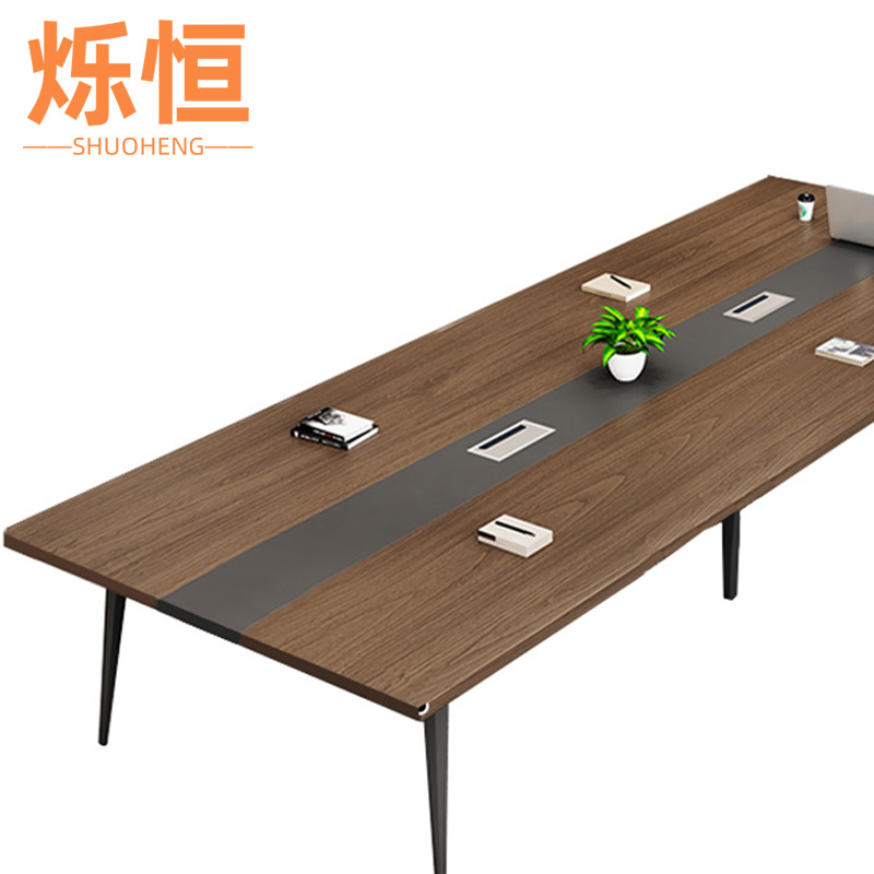 烁恒 长条桌 450*150*75cm 张高清大图