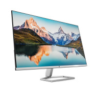 惠普(HP) 商用办公显示器 IPS面板 75Hz游戏电竞显示屏幕 微边框 金属底座 低蓝光不闪屏 32英寸 M32F 办公台式液晶电脑显示器