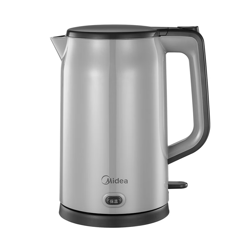 美的(Midea) HP1706 热水壶 双层壶身1.7升不锈钢防烫316母婴级无缝内胆