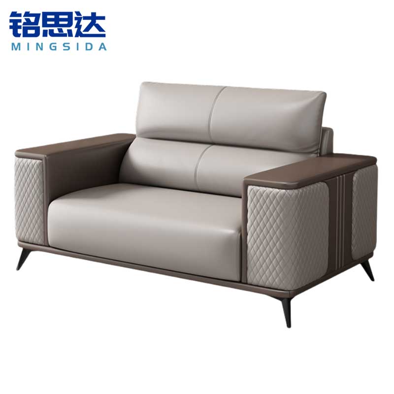 铭思达办公室沙发双人位张高清大图