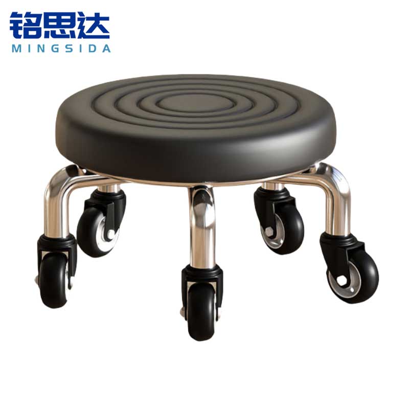 铭思达矮凳带滑轮个高清大图