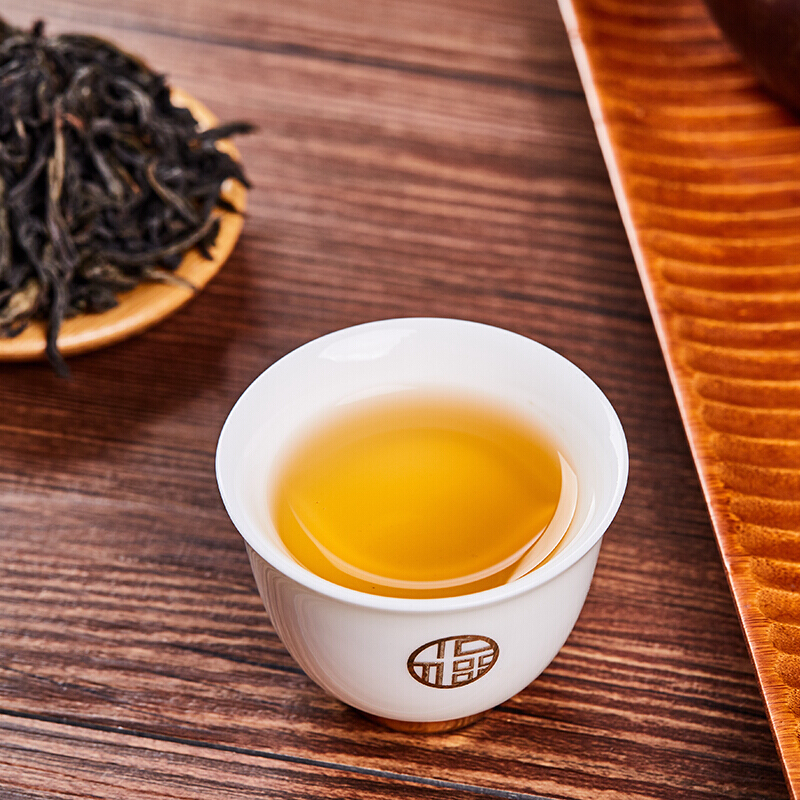 中茶 茶叶 大红袍 乌龙茶 罐装 散茶 80g